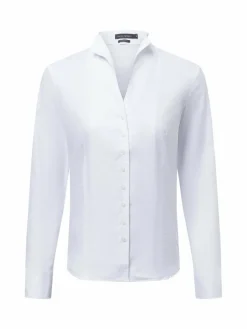 Franco Callegari Blusen*Damen Bluse weiß strukturiert