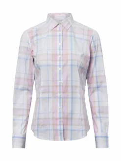 brookshire Blusen*Damen Bluse rosa kariert