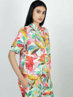 Vicci Germany Blusen*Damen Bluse mehrfarbig bedruckt