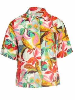 Vicci Germany Blusen*Damen Bluse mehrfarbig bedruckt