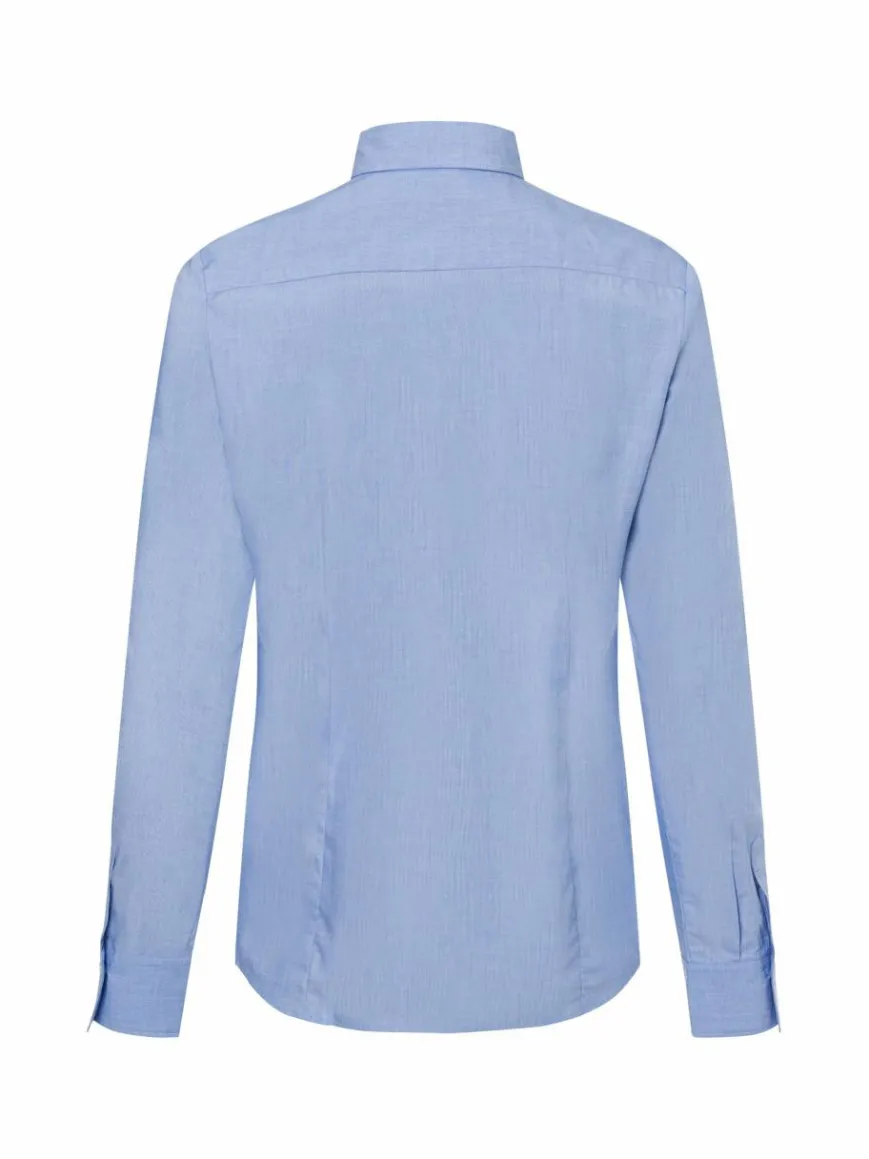 brookshire Blusen*Damen Bluse hellblau strukturiert