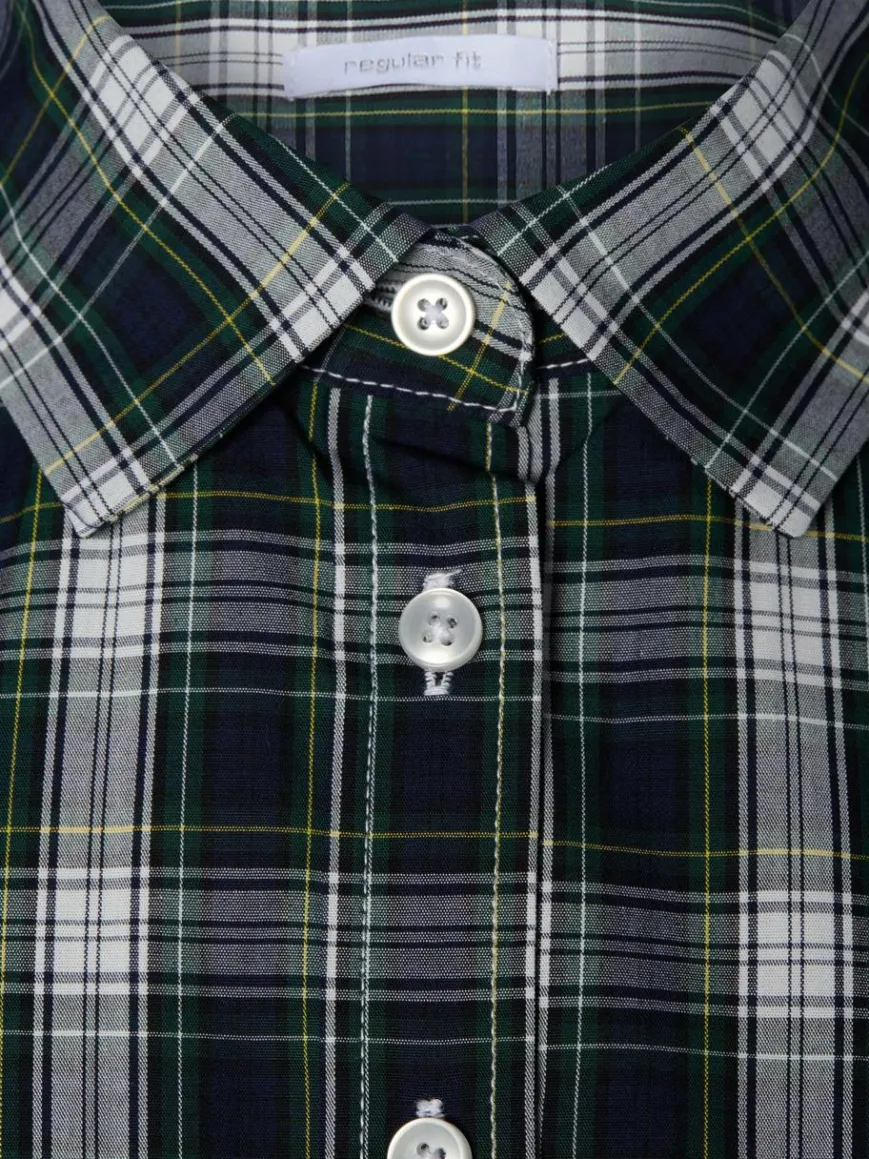 brookshire Blusen*Damen Bluse marine tanne kariert