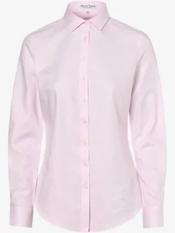 Marie Lund Blusen*Damen Bluse rosa strukturiert