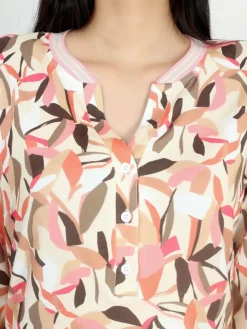 Vicci Germany Blusen*Damen Bluse koralle bedruckt