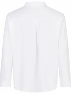 Frieda & Freddies Blusen*Damen Bluse weiß uni