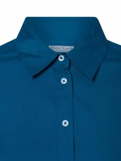 Marie Lund Blusen*Damen Bluse petrol uni