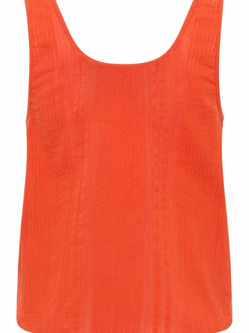 Mustang Blusen*Damen Bluse orange uni
