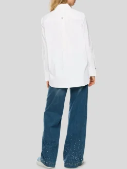 Marc Cain Blusen*Damen Bluse weiß uni