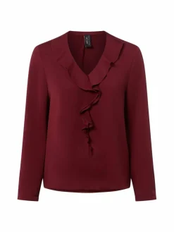 Marc Cain Collections Blusen*Damen Bluse bordeaux uni