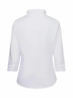 Franco Callegari Blusen*Damen Bluse weiß gemustert