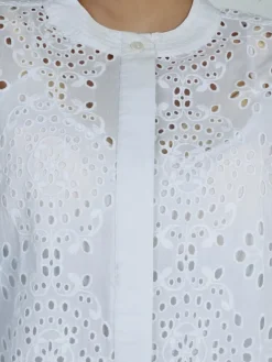 Vicci Germany Blusen*Damen Bluse weiß uni