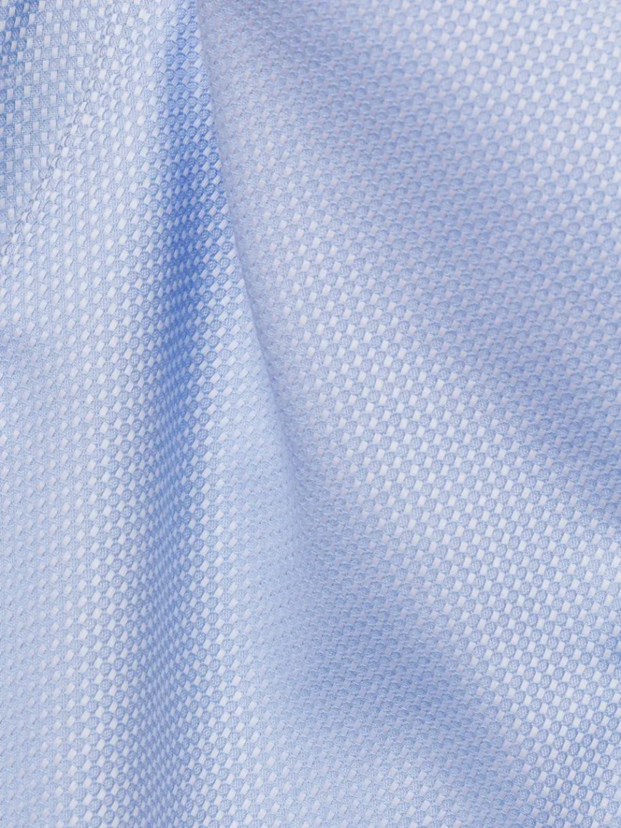 Franco Callegari Blusen*Damen Bluse hellblau gemustert