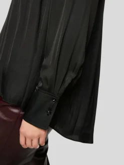 Marc Cain Blusen*Damen Bluse schwarz uni