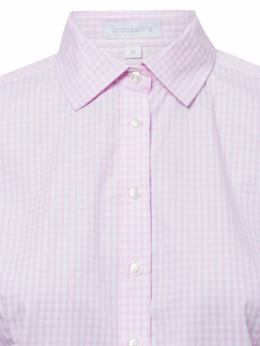 brookshire Blusen*Damen Bluse rosa kariert