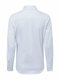 Marie Lund Blusen*Damen Bluse hellblau weiß gestreift