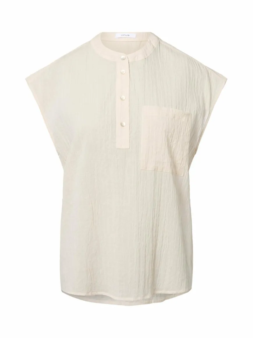 Opus Blusen*Damen Bluse - Famali beige uni