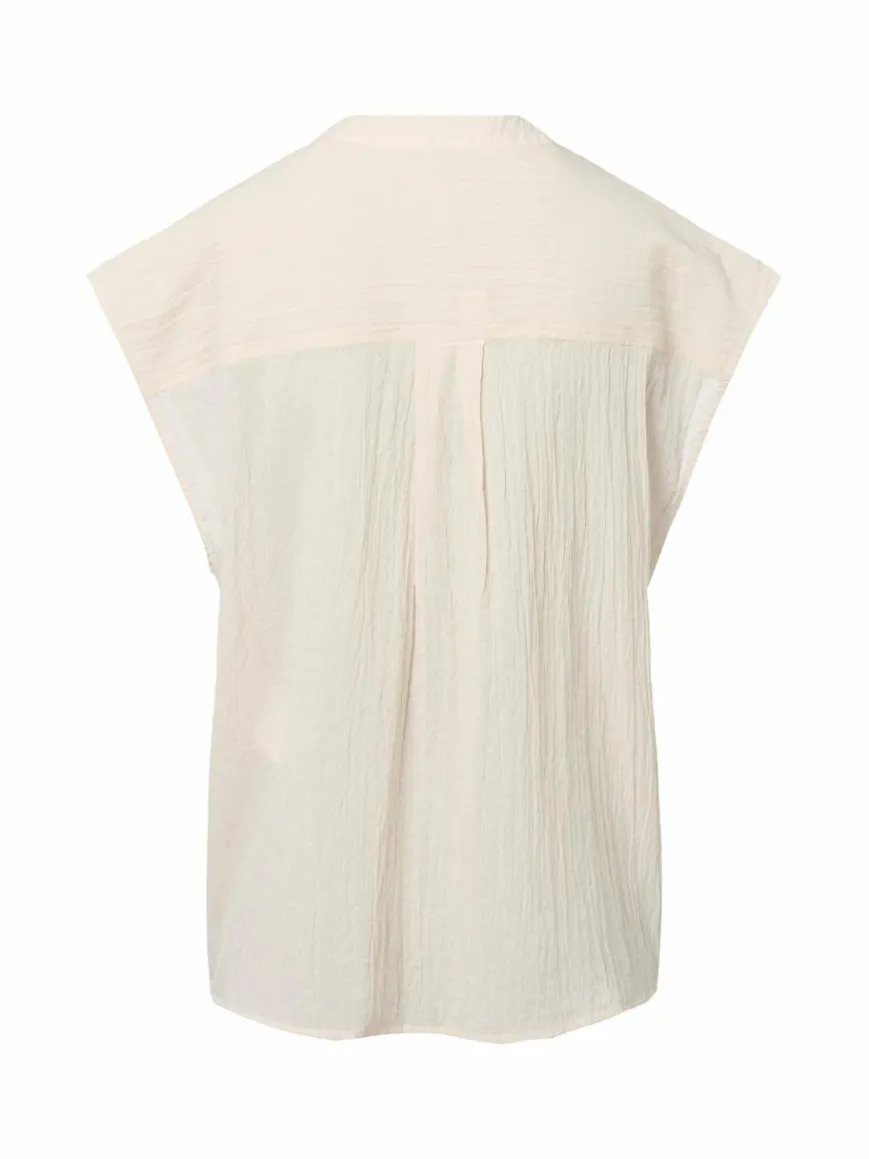 Opus Blusen*Damen Bluse - Famali beige uni