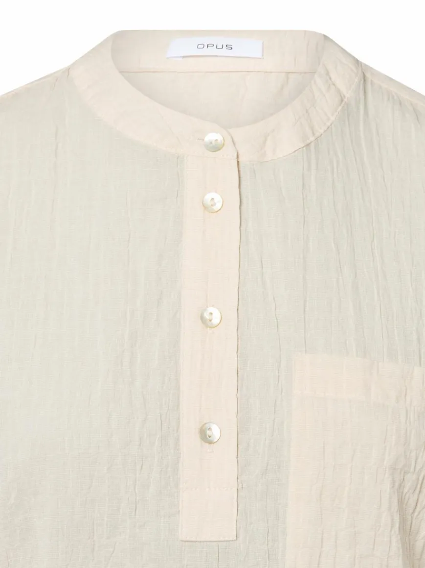 Opus Blusen*Damen Bluse - Famali beige uni