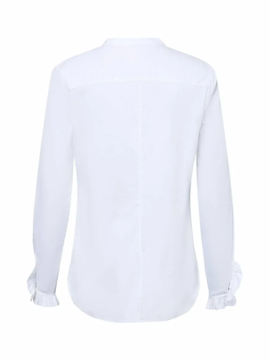 MOS MOSH Blusen*Damen Bluse - Mattie Shirt weiß uni