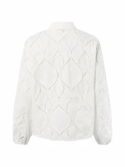 MOS MOSH Blusen*Damen Bluse - MMNolin Caminno weiß uni