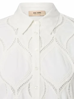 MOS MOSH Blusen*Damen Bluse - MMNolin Caminno weiß uni