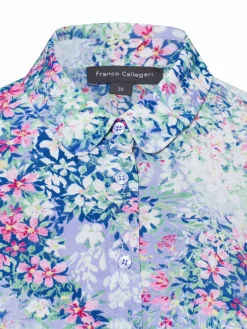 Franco Callegari Blusen*Damen Bluse - Samanta mehrfarbig gemustert
