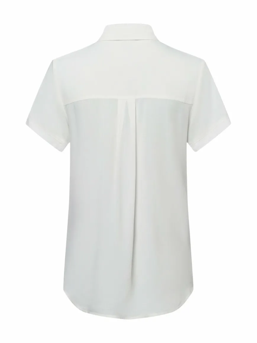 Franco Callegari Blusen*Damen Bluse - Samanta ecru uni