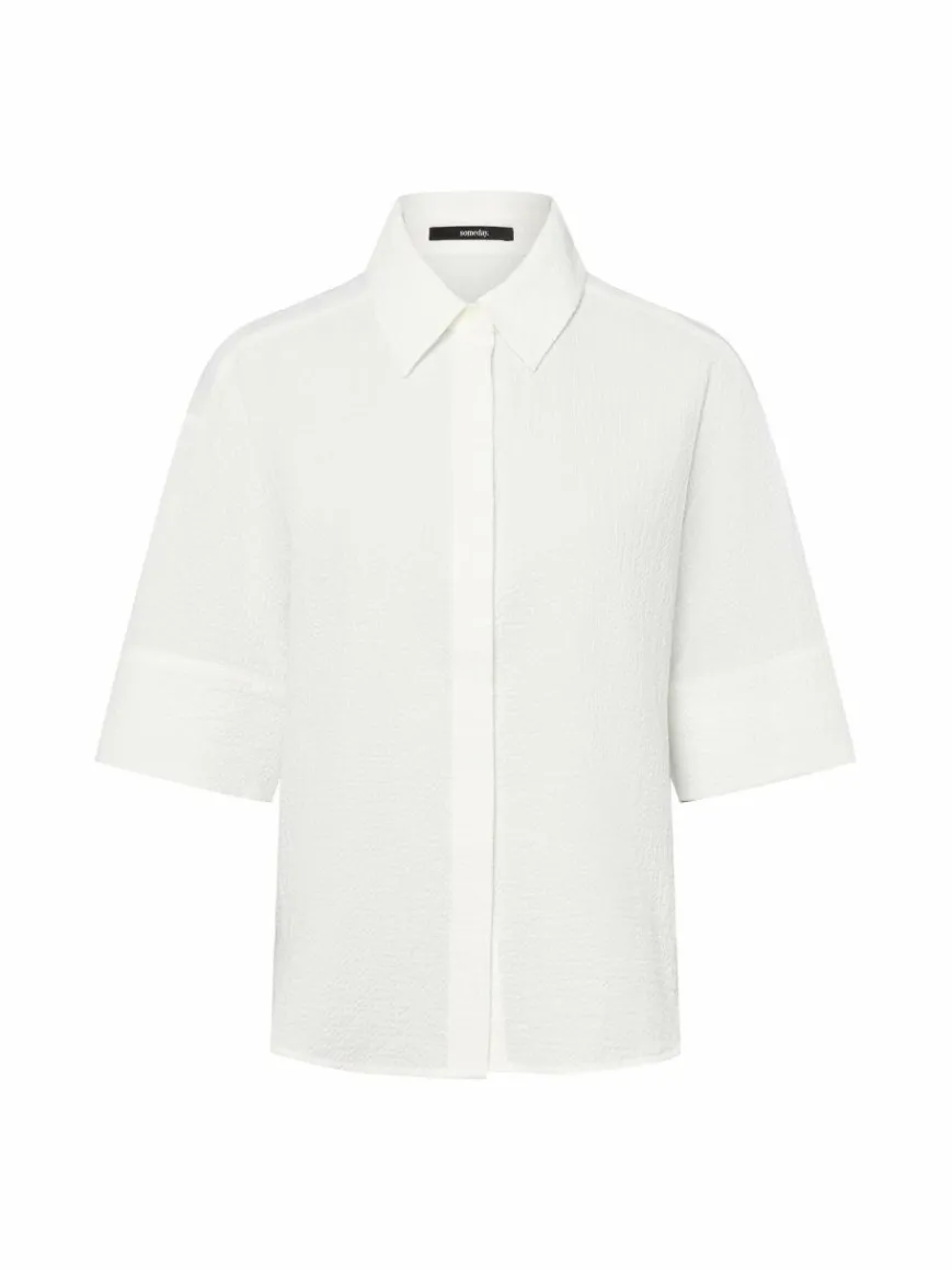 Someday Blusen*Damen Bluse - Zubliana ecru uni