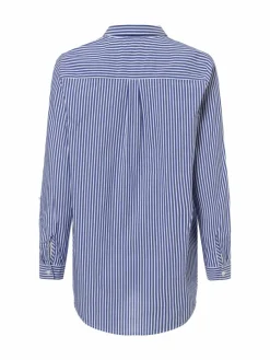 Marie Lund Blusen*Damen Blusenshirt blau weiß gestreift