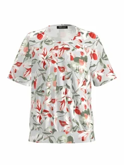 Frank Walder Blusen*Damen Blusenshirt mehrfarbig gemustert