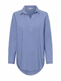 Marie Lund Blusen*Damen Blusenshirt hellblau weiß gestreift