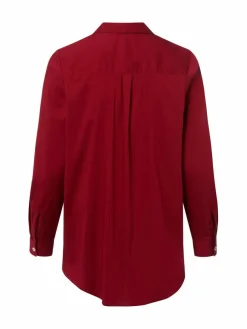 Marie Lund Blusen*Damen Blusenshirt bordeaux uni