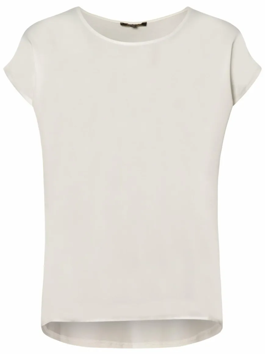 More & More Blusen*Damen Blusenshirt ecru uni