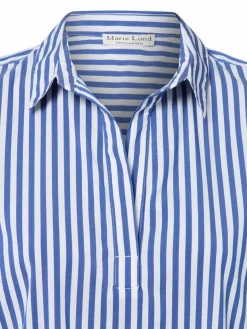 Marie Lund Blusen*Damen Blusenshirt weiß royal gestreift