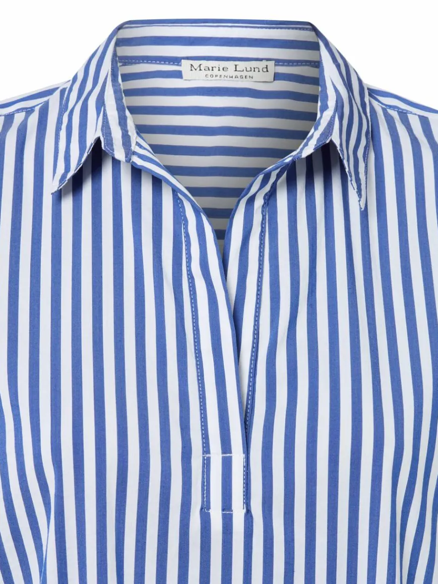 Marie Lund Blusen*Damen Blusenshirt weiß royal gestreift