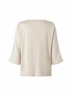 MAERZ Blusen*Damen Blusenshirt beige uni