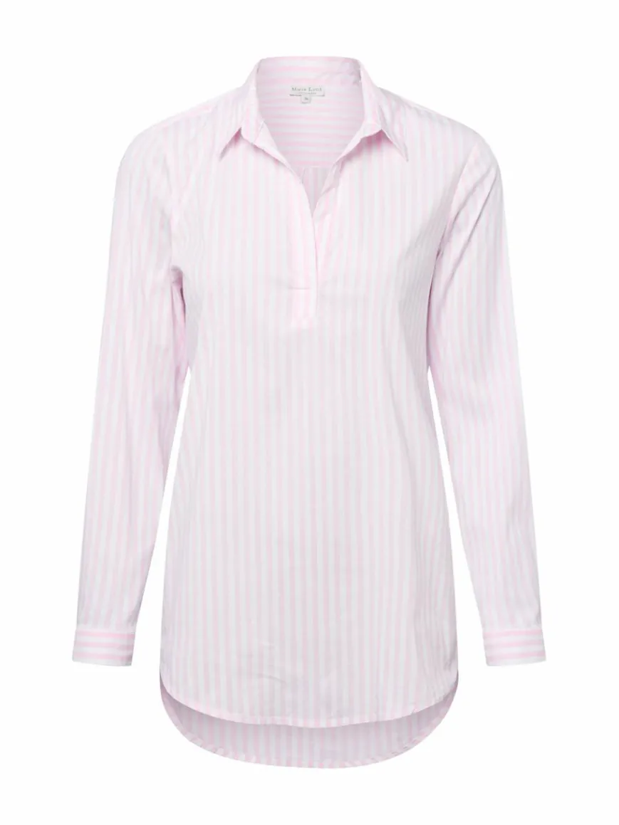 Marie Lund Blusen*Damen Blusenshirt weiß rosa gestreift