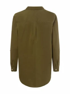Marie Lund Blusen*Damen Blusenshirt khaki uni