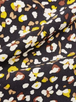 zero Blusen*Damen Blusenshirt schwarz mais gemustert