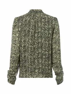 BOSS Orange Blusen*Damen Blusenshirt - Berodeo schwarz vanille gemustert