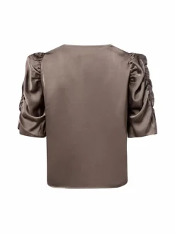 Neo Noir Blusen*Damen Blusenshirt - Elba taupe uni