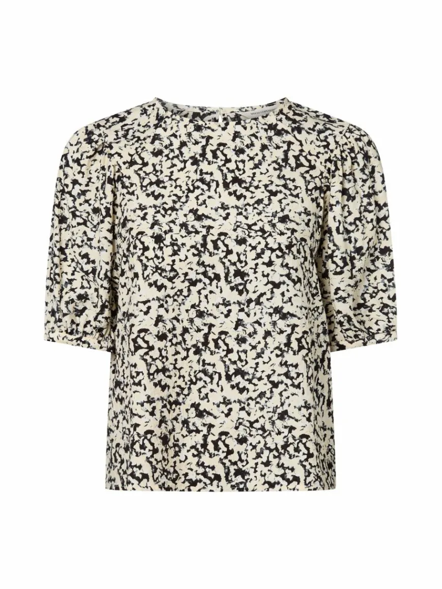 Msch Copenhagen Blusen*Damen Blusenshirt - MSCHJusia sand mehrfarbig gemustert