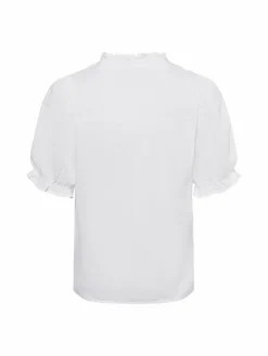 Neo Noir Blusen*Damen Blusenshirt - Odesa weiß uni