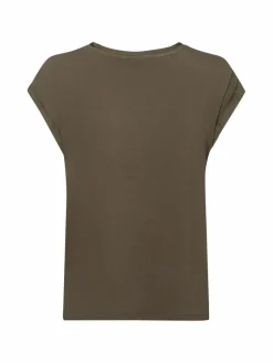 Vila Blusen*Damen Blusenshirt - VIEllette oliv uni