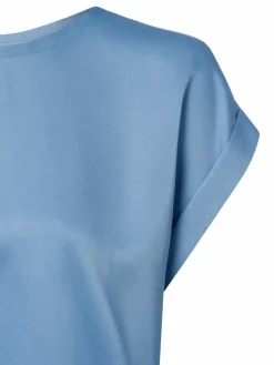 Vila Blusen*Damen Blusenshirt - VIEllette hellblau uni