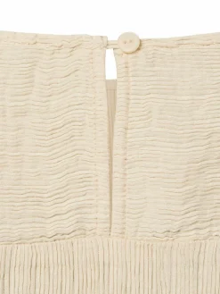 Someday Blusen*Damen Blusenshirt - Zlamea beige strukturiert