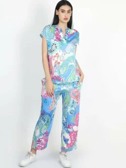 Vicci Germany Blusen*Damen Blusentop mehrfarbig gemustert