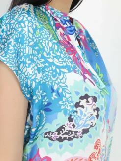 Vicci Germany Blusen*Damen Blusentop mehrfarbig gemustert