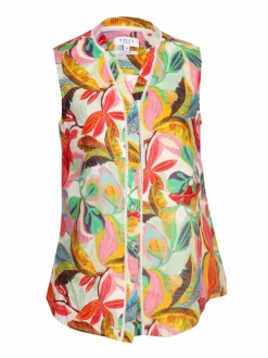 Vicci Germany Blusen*Damen Blusentop mehrfarbig bedruckt