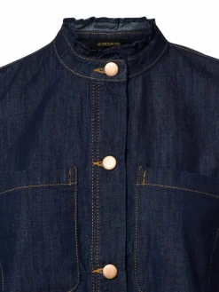 More & More Blusen*Damen Blusentop denim uni